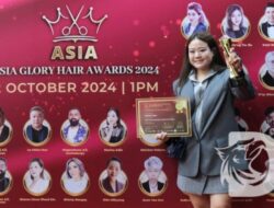 Marina Adia Raih Pengakuan Asia’s Most Excellent Hairstylist Award