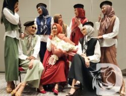 Enam Koleksi Scarves by Damayanti, Pelangi Senja Pukau Ke IWAPI Best Style 2025