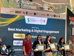 Kampi Hotel Tunjungan Raih Apresiasi Surabaya Tourism Awards 2026