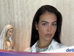 Cuma Nikah Ke Rumah, Georgina Rodriguez Pakai Aksesoris Rp 900 M!