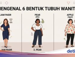 Kenali 6 Bentuk Tubuh Wanita dan Pengganti yang Cocok Sebagai Dipakai