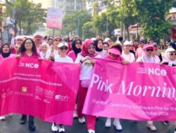 Sheraton Surabaya Ajak Peduli Kanker Payudara, Diikuti 800 Pink Morning Club