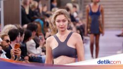 Gigi Hadid Comeback Ke Runway Besar, Cara Jalannya Diprotes Mirip Olahragawan