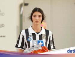 Diana Rikasari Olah Jersey Bola Bekas Didalam Sebab Itu Koleksi Mode Penuh Warna