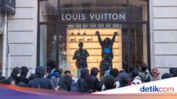 Toko Dior Hingga Louis Vuitton Dijarah dan Dirusak